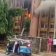 Fire breaks out in Federal Secretariat Asaba (video)