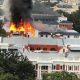 Fire razes South Africa’s parliament building