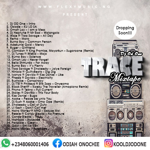DJ OD One - Trace Mixtape