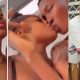 Naira Marley’s sister, Shubomi locks lips with Zinolesky