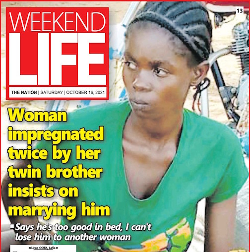 Woman Impregnated Twice By Her Twin Brother